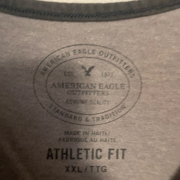 American Eagle Outfitters Gray Athletic Fit Tank - Picture 3 of 4